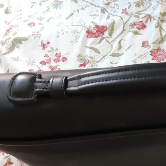 Black COACH briefcase - Picture 5 of 6